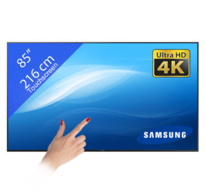 Samsung QM85D 4K Touchscreen 85 Videowall Huren